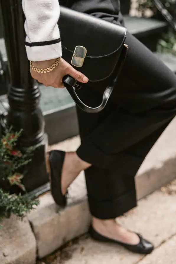 Sézane Claude bag in black