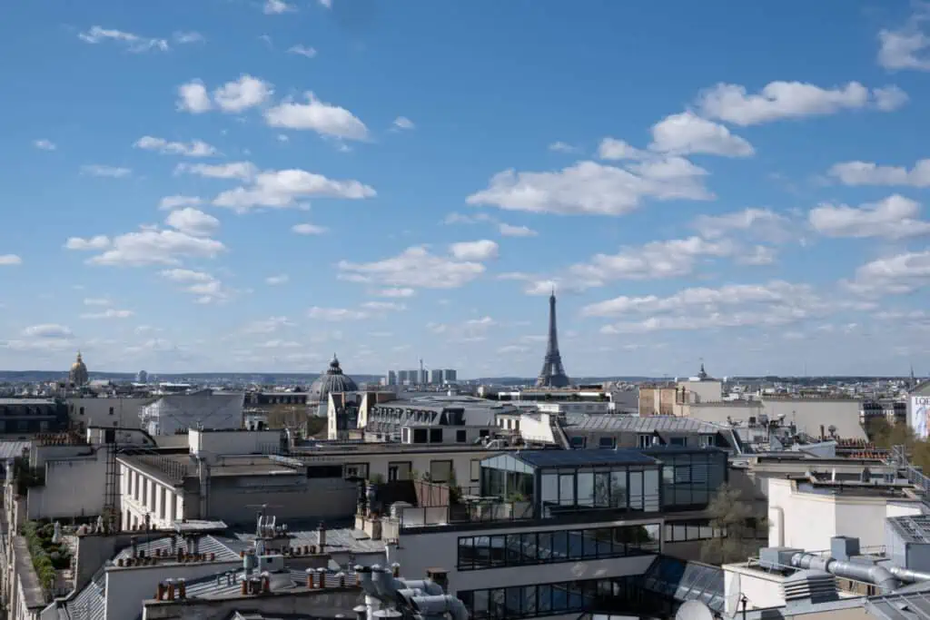 the best rooftops in Paris with a view
