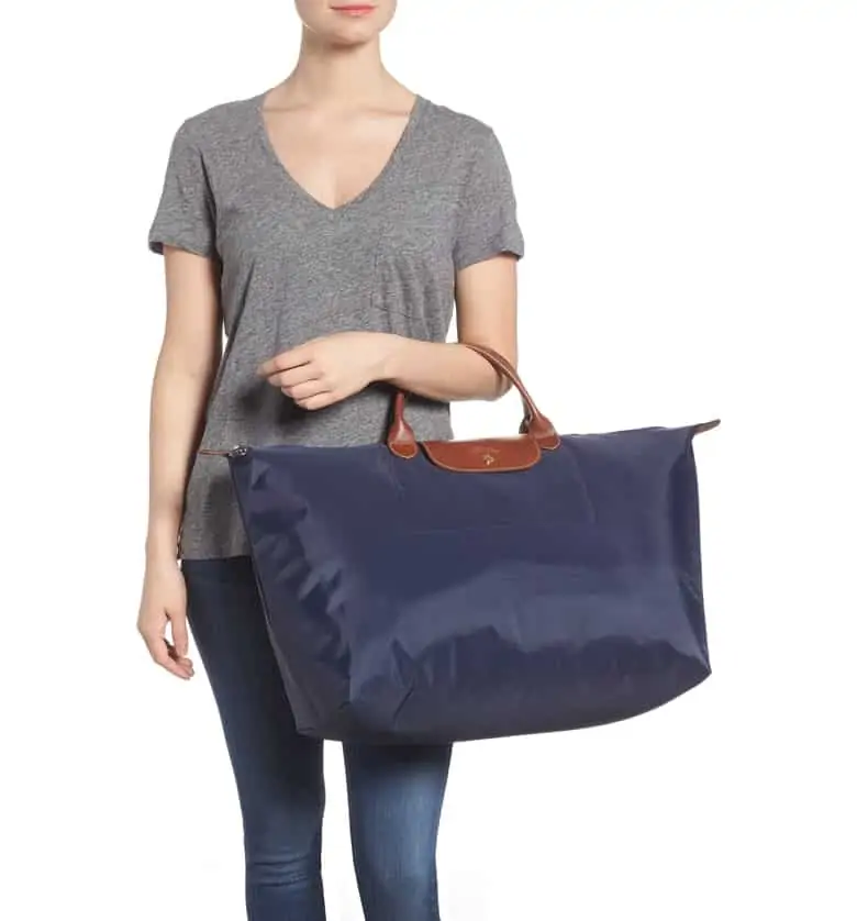- Longchamp Weekender $145
