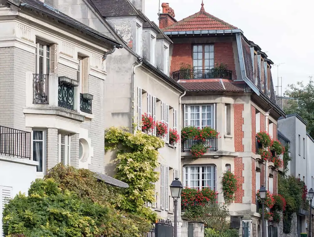 montmartre in the fall